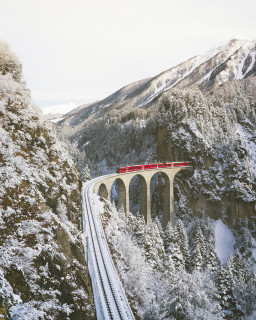 Pünktlich durch die Schweizer Alpen