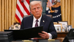 Donald Trump kassiert Diversity, Equity, Identity Foto Archiv