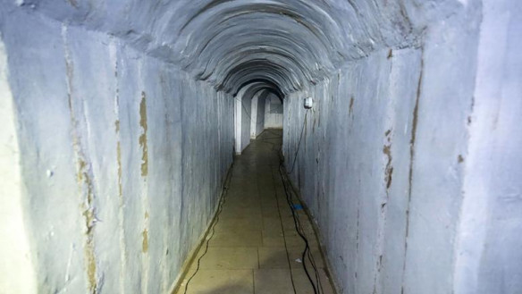 Tunnelsystem in Gaza, finanziert mit dem Hammas-Staatsfonds Foto zdf
