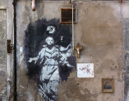 Banksy: Madonna mit der Pistole Foto Kunst & Reisen