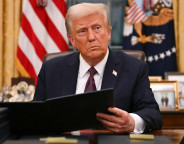 Donald Trump kassiert Diversity, Equity, Identity Foto Archiv
